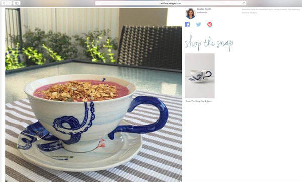 Anthropologie Kirsten and co