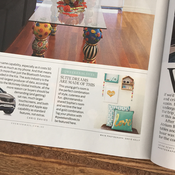 Kirsten and co Q Weekend feature